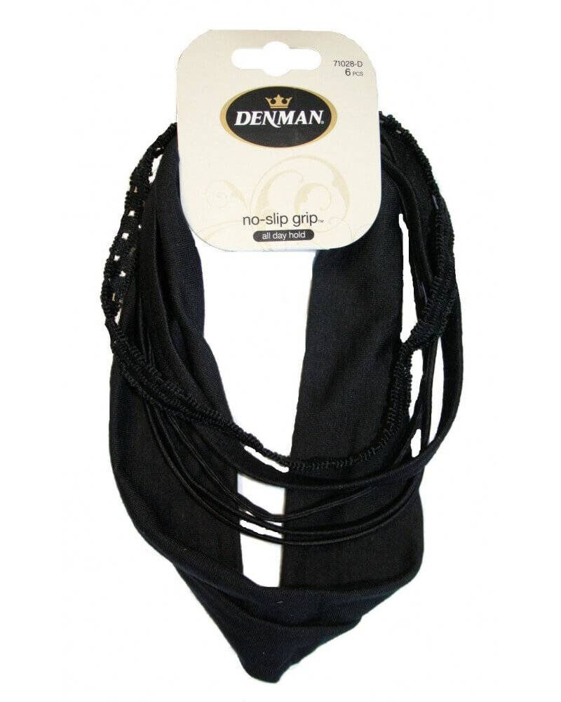 Denman Hárbönd 6stk
